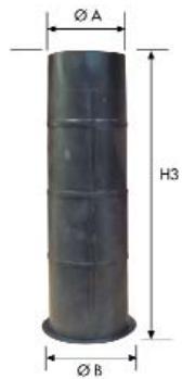 UNELVENT BOUCHES - Dimensions (mm) - 4
