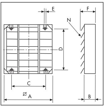 UNELVENT COMPACT HCFB/T - ■ Dimensions (mm) - Codifications et prix HT - 3