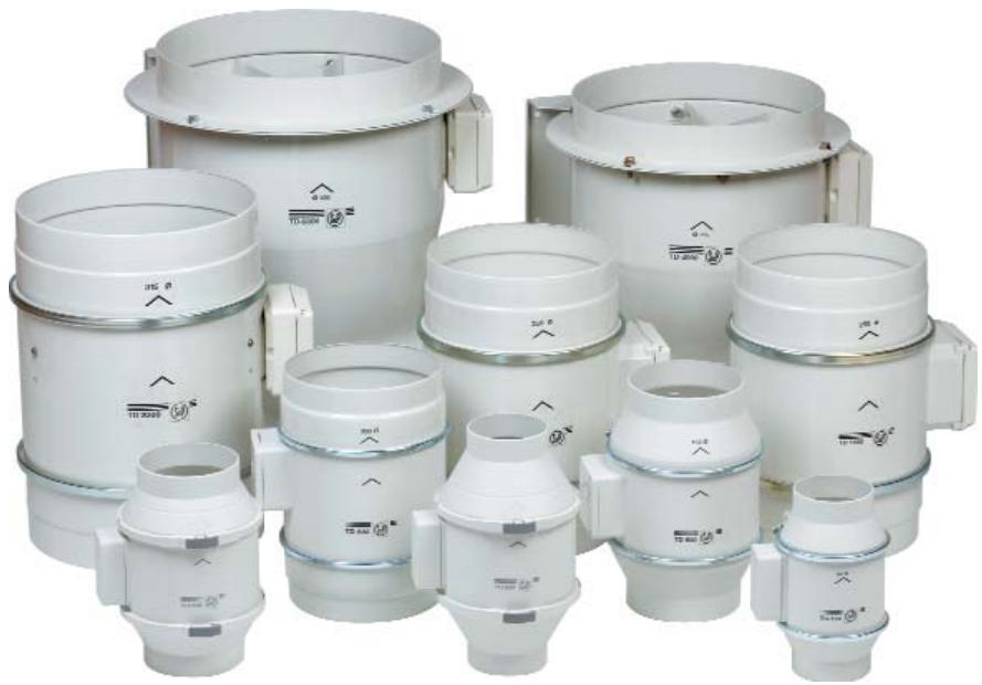 UNELVENT EXTRACTEURS DE CONDUITS - MIXVENT-TD ECOWATT - Gamme - 3