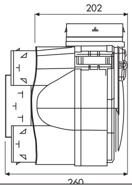 UNELVENT RADIOGEM - Dimensions (mm) - 1