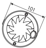 UNELVENT SILENTUB & TDM - Dimensions (mm) - 1
