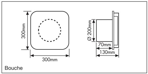 UNELVENT VENTILATION CENTRALISEE PAR INSUFFLATION PULSIVE VENTIL - Bouche (fournie) - 4