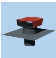UNELVENT VMC DOUBLE FLUX AKOR - Chapeau de toiture - 1