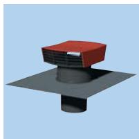UNELVENT VMC DOUBLE FLUX HAUT RENDEMENT AKOR HR - Chapeau de toiture - 1