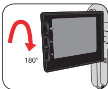 AIPTEK POCKET DV 6800 - Drehen Sie den LCD-Bildschirm. - 2
