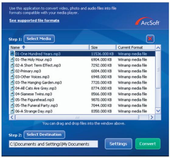 AIPTEK POCKET DV 6800 - Convertar ARCHIVOS - 1