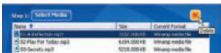 AIPTEK POCKET DV 6800 - Steg 1: Välj medium - 2