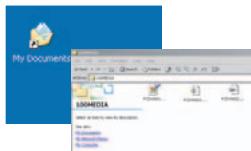 AIPTEK POCKET DV 6800 - Double-click on the desired file, and the file will be opened by the program matching the file type. - 1