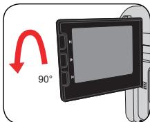 AIPTEK POCKET DV 6800 - Rode o ecra LCD. - 1