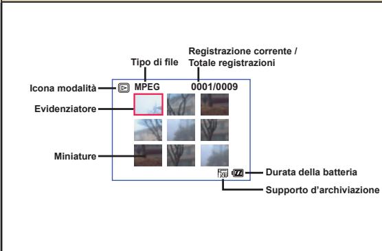AIPTEK POCKET DV 6800 - Lettura degli indicatori del display LCD - 4