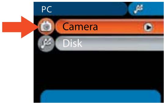 AIPTEK POCKET DV 8800 - Passez en mode camera. - 1