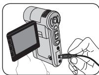 AIPTEK POCKET DV Z200 PRO - Conectar el cable USB a la videocamara. - 2