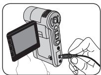 AIPTEK POCKET DV Z200 PRO - Sluit de USB-kabel aan op uw camcorder. - 2