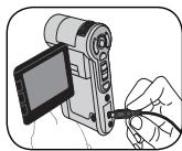 AIPTEK POCKET DV Z200 PRO - - Charging the battery - 1
