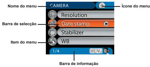 AIPTEK POCKET DV 8800 NEO - O menu ilustrado - 1