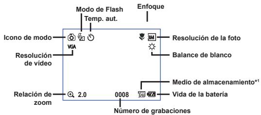 AIPTEK POCKET DV 8800 NEO - Leer losindicadoresLCD - 1