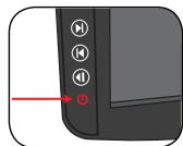 AIPTEK POCKET DV AHD 200 - Accendere e spegnere la videocamera - 2