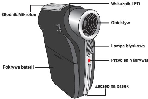 AIPTEK POCKET DV AHD 200 - Poznanie częsci kamery - 1