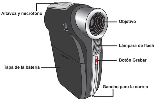 AIPTEK POCKET DV AHD 300 - Introducciona las partes de la videocamara - 1