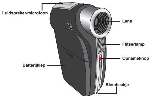 AIPTEK POCKET DV AHD 300 - Kennismaken met de onderdelen van uw camcorder - 1