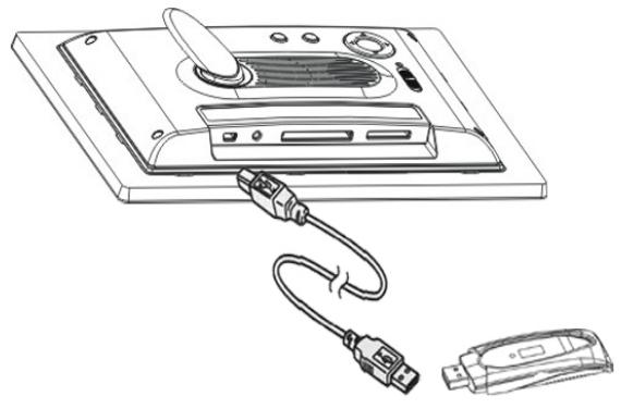 VIEWSONIC DF88W - Connecting to USB Disk - 1