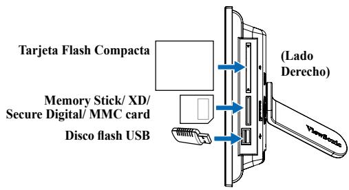 VIEWSONIC DPX702 - Verotos con su tarjeta de memoria o disco flash USB - 1