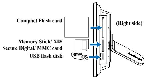 VIEWSONIC DPX702 - View photos from your memory card or USB flash disk - 1
