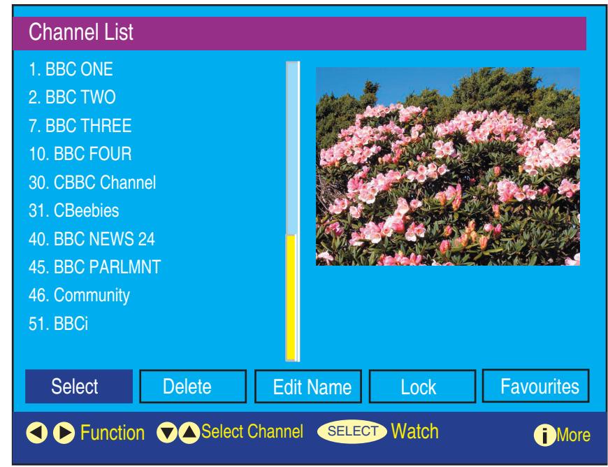VIEWSONIC N3766W - Channel List - 2