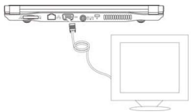 VIEWSONIC VNB101 - 10-2 How to connect the External Monitor - 2