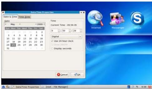 VIEWSONIC VNB101 - Date and Time - 1