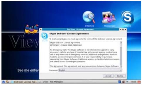 VIEWSONIC VNB101 - Skype - 1