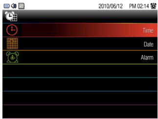 VIEWSONIC 3DPF8 - Configuring the Music Playback - 1