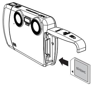 VIEWSONIC 3DSC5 - Loading the battery/ Using a memory card - 3