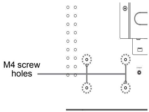 VIEWSONIC CD4225 - How to install stands - 3