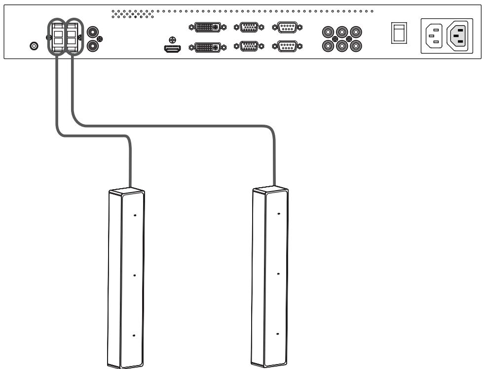 VIEWSONIC CD4225 - Connect the LCD Monitor to External Speakers - 1