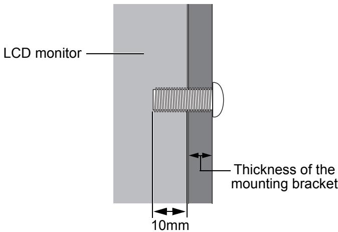 VIEWSONIC CD4232 - How to Mount and Attach Options to the LCD Monitor - 2