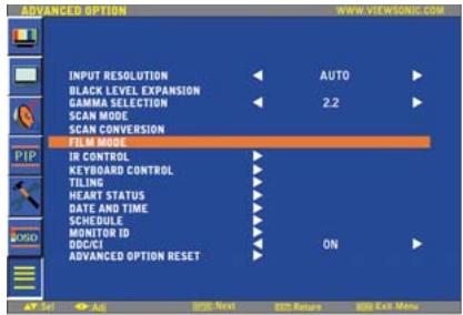 VIEWSONIC CD5233 - SCAN CONVERSION \* : INPUT HDMI, DVI-D(MODE-HD), S-VIDEO, VIDEO only - 1