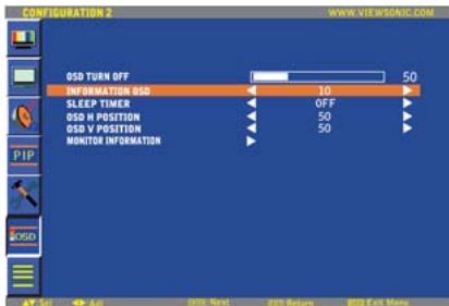VIEWSONIC CD5233 - OSD TURN OFF - 1