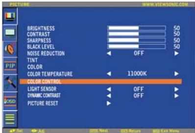 VIEWSONIC CD5233 - COLOR TEMPERATURE - 1