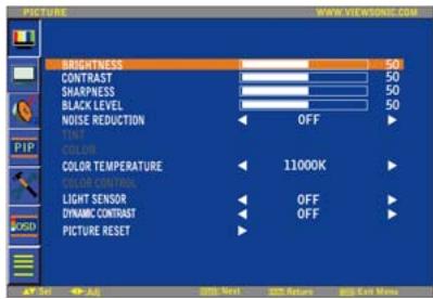 VIEWSONIC CD5233 - BRIGHTNESS - 1