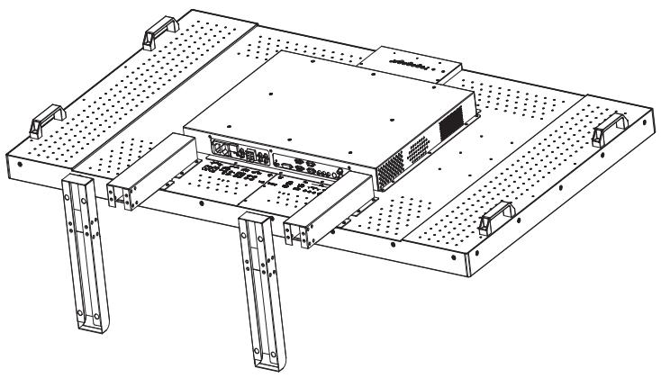VIEWSONIC CDP6530 - How to Install Stands - 2