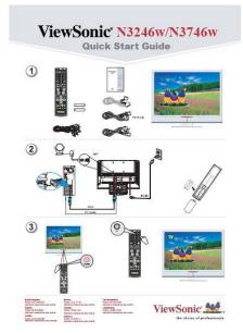 VIEWSONIC N3246W - Package Contents - 6