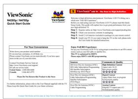 VIEWSONIC N4285P - Package Contents - 5
