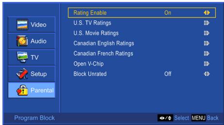 VIEWSONIC N4285P - Parental menu - 3