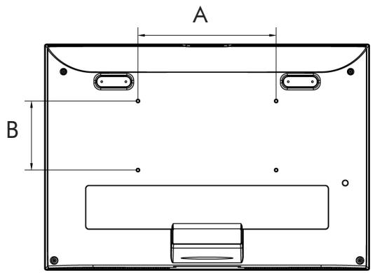 VIEWSONIC N4285P - Wall Mount Kit Specifications (VESA) - 1