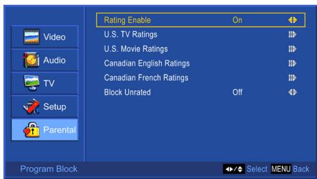 VIEWSONIC N5230P - Parental menu - 3
