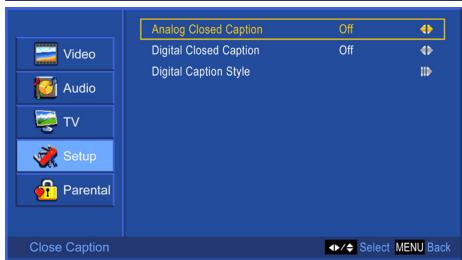 VIEWSONIC N5230P - Setup menu - 5