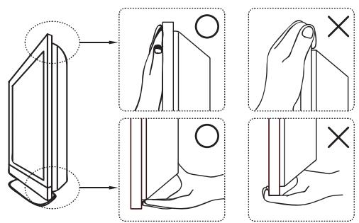 VIEWSONIC N5230P - Carry the TV as instructed - 1