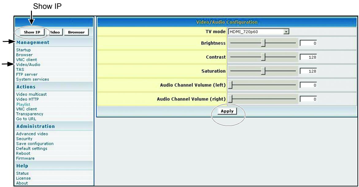 VIEWSONIC NMP-530 - SETVIDEO OUTPUT OFNMP-530 - 1
