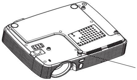 VIEWSONIC PJD5223 - Adjusting the Projector Height - 1